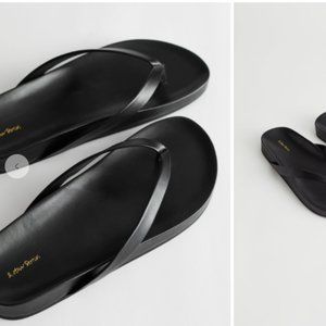 NEW | & Other Stories | Leather Flatform Sandals